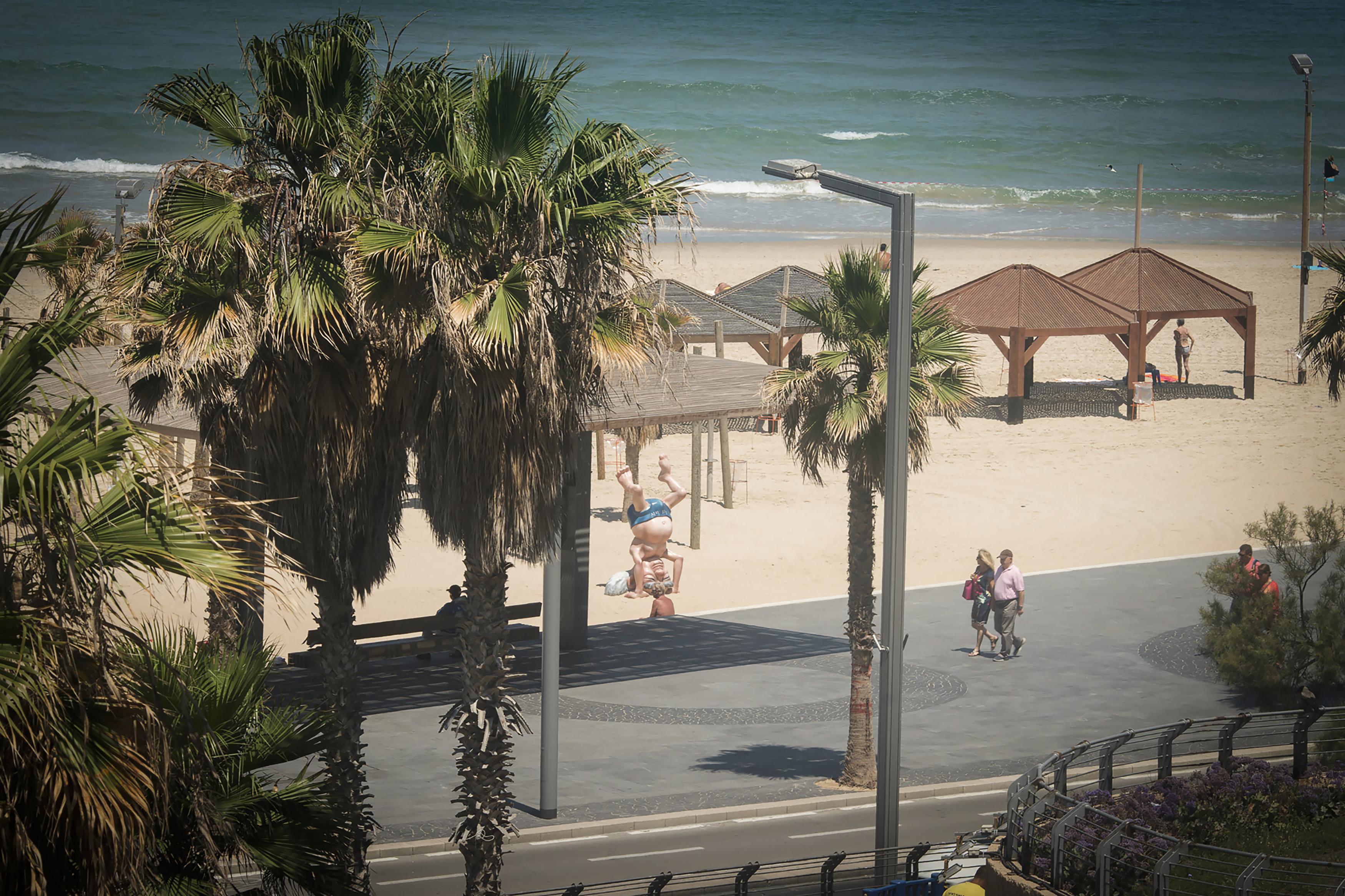 Dream Beach 98 Hotel And Spa Tel Aviv Eksteriør bilde
